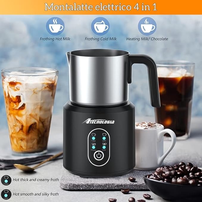 Montalatte elettrico cappuccinatore