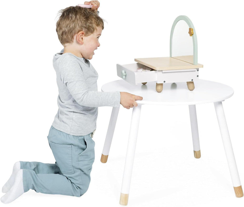 Janod Tavolino da toeletta in Legno per Bambini