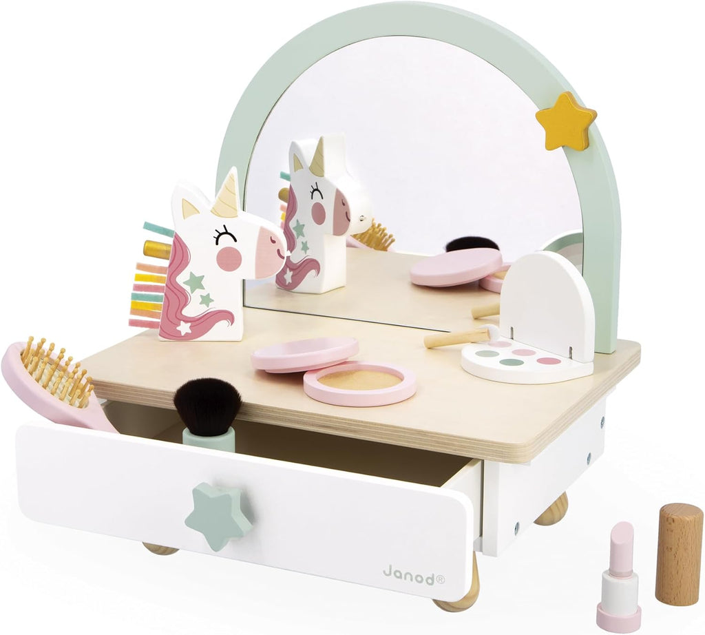 Janod Tavolino da toeletta in Legno per Bambini