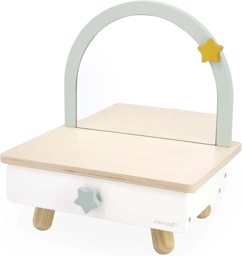 Janod Tavolino da toeletta in Legno per Bambini