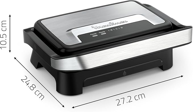 Moulinex Inicio Compact, Grill per Panini, GI270D