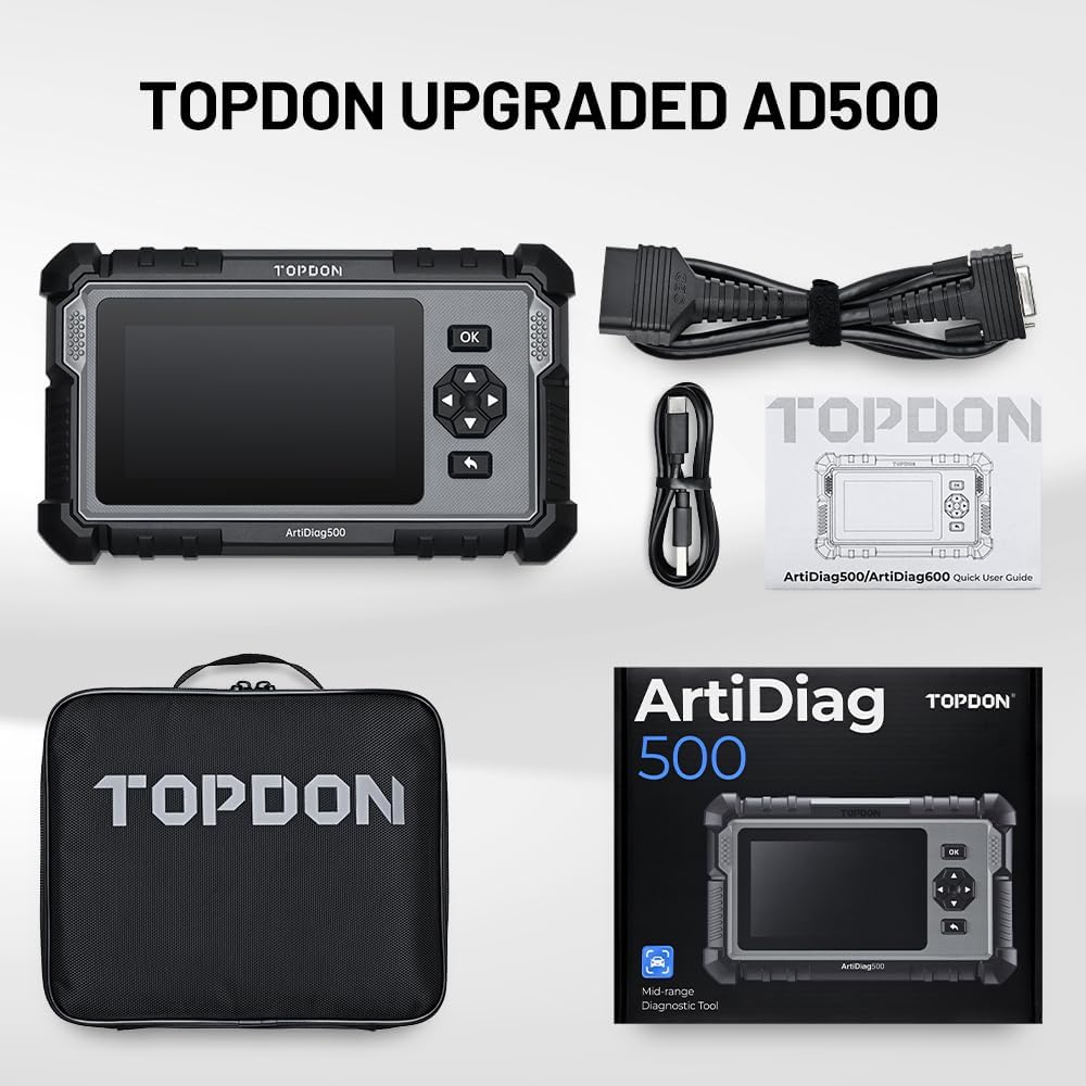 TOPDON ArtiDiag500 Strumento Diagnostico per Motore