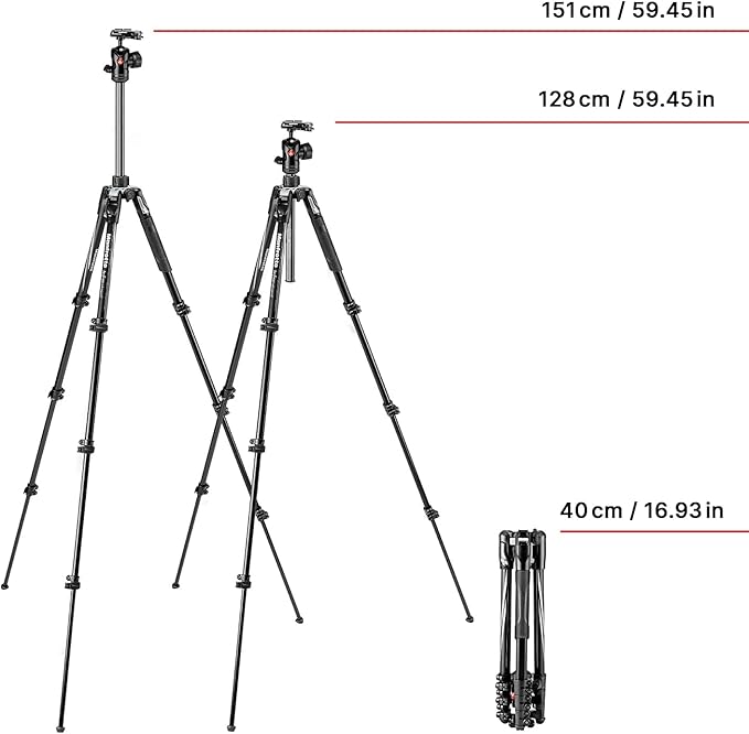 Manfrotto Befree Advanced Kit Treppiede per Fotocamera