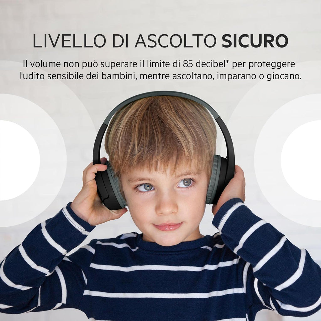 Cuffie wireless per bambini con microfono integrato