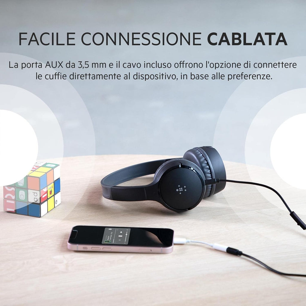 Cuffie wireless per bambini con microfono integrato