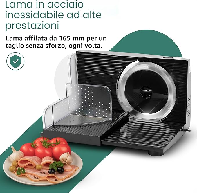 Affettatrice universale pieghevole
