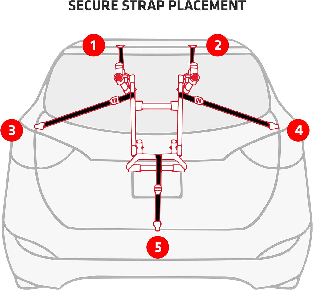 Allen Sports 2-Bike Trunk Mount Rack