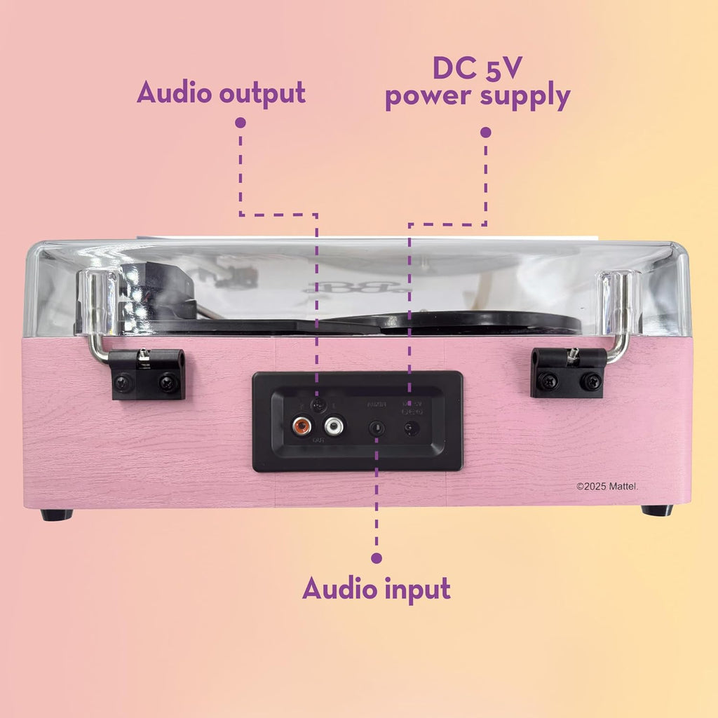 BARBIE VINYL PLAYER