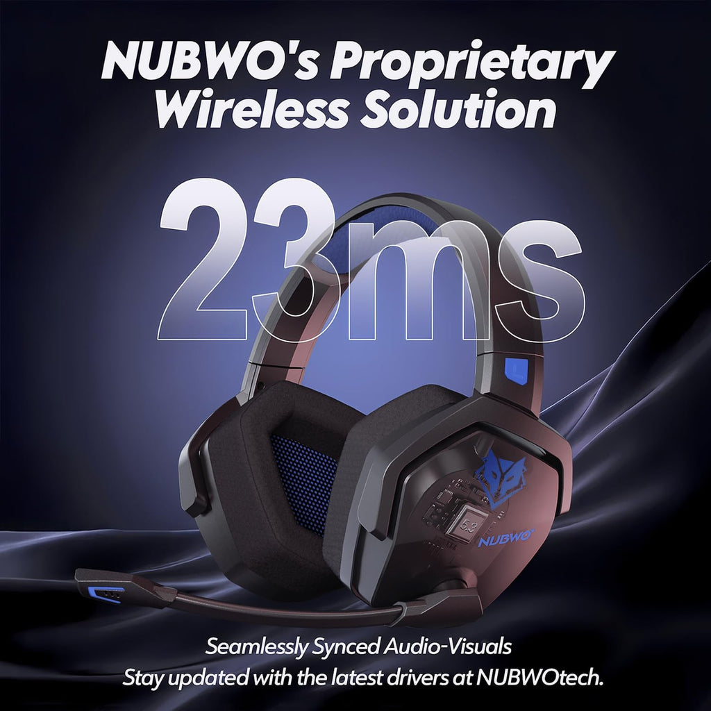 NUBWO G06 - Cuffie da gioco con microfono