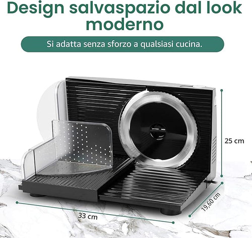 Affettatrice universale pieghevole