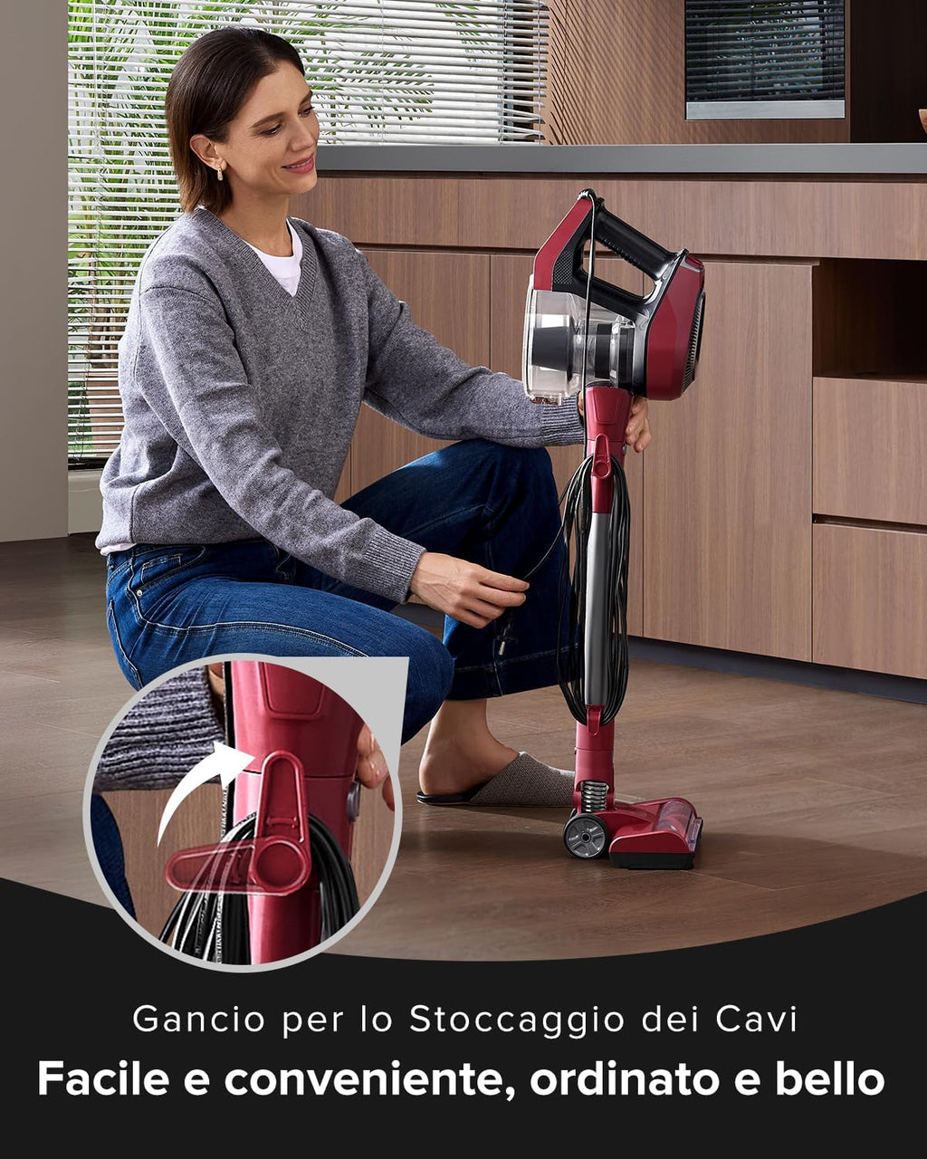 Vexilar C8 Aspirapolvere con Filo 60KPa