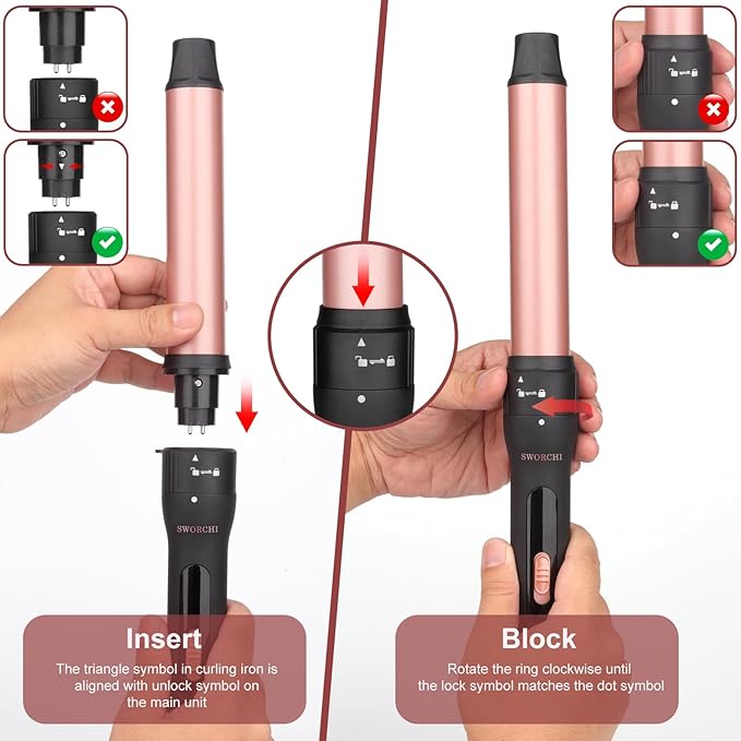 Ferro arricciacapelli multifunzione 3 in 1 Haglater