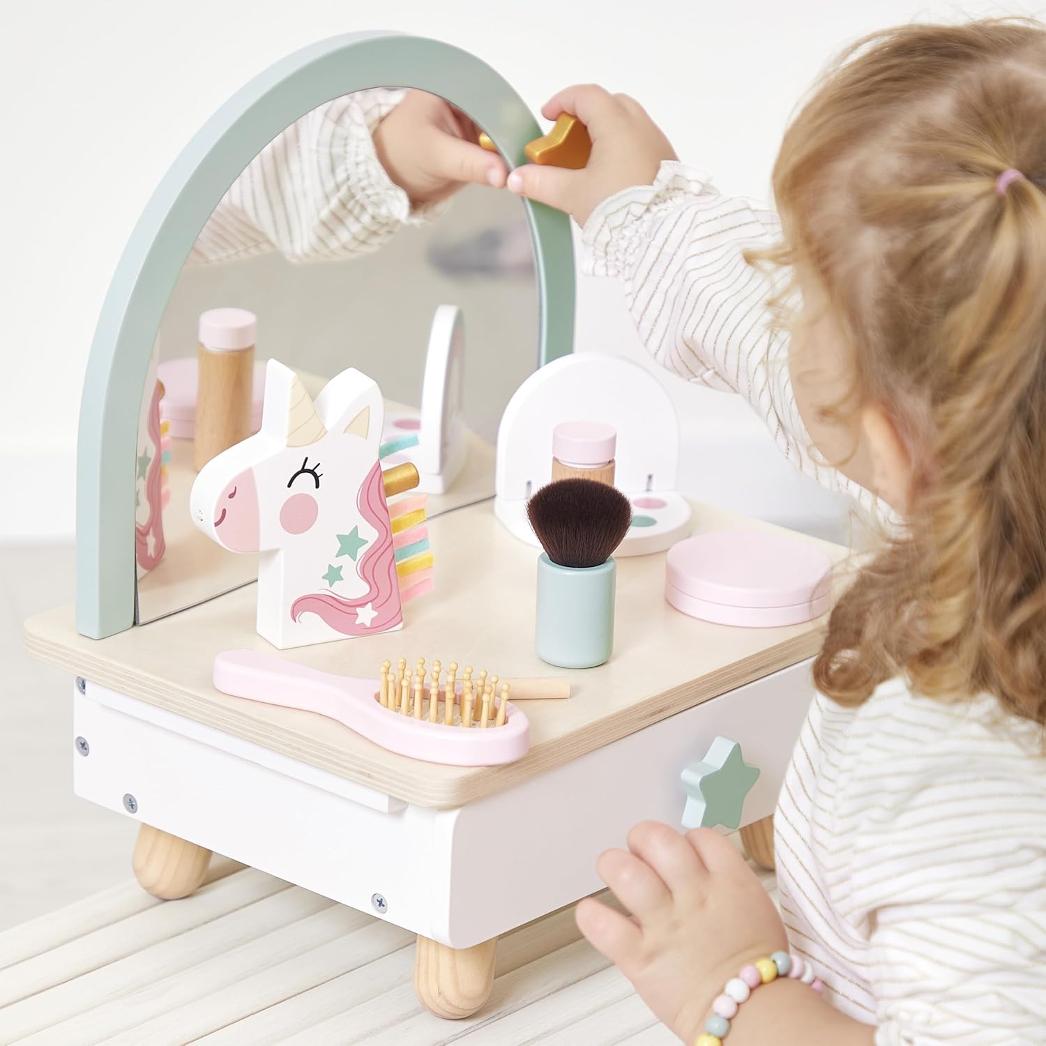 Janod Tavolino da toeletta in Legno per Bambini