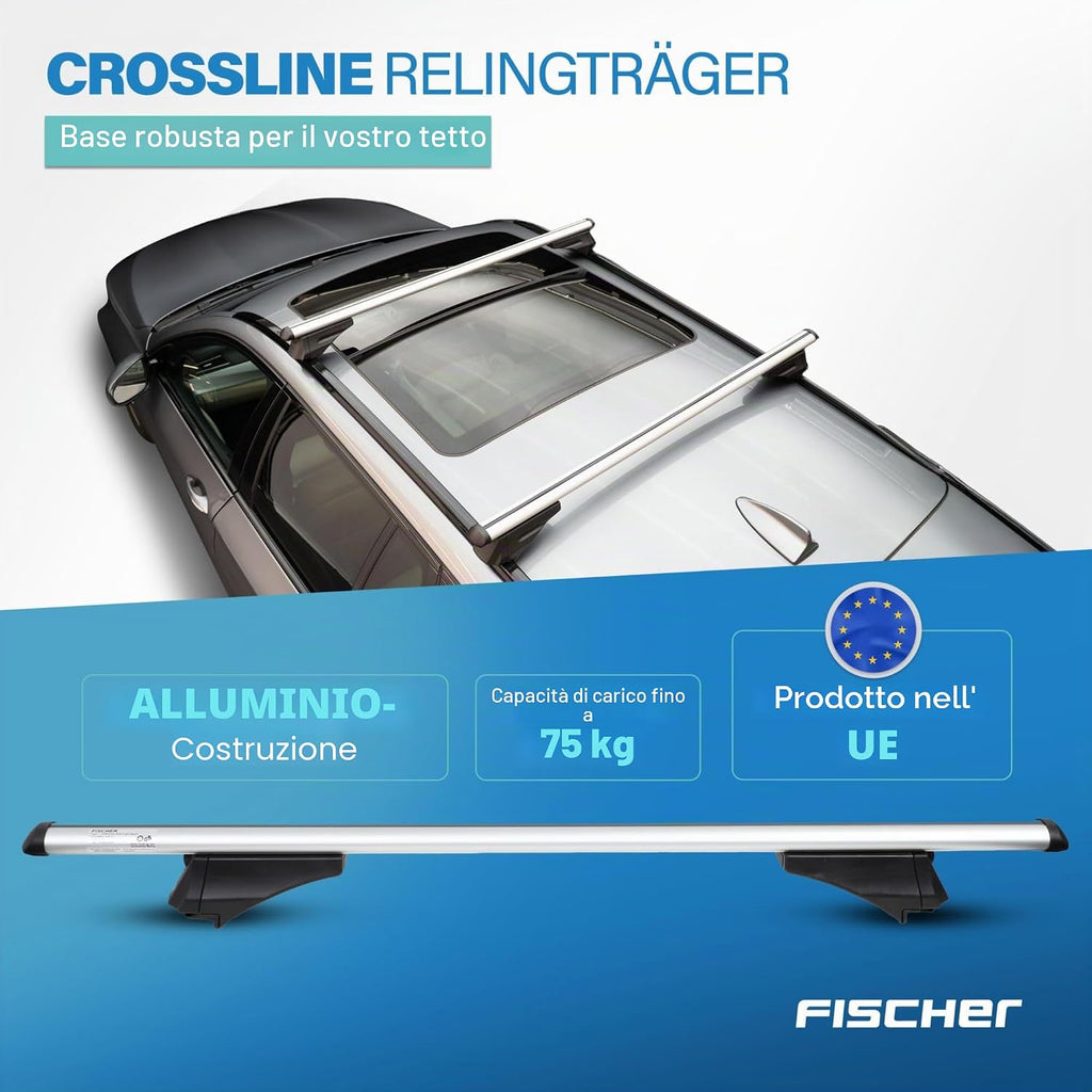 FISCHER Barre portapacchi CrossLine L