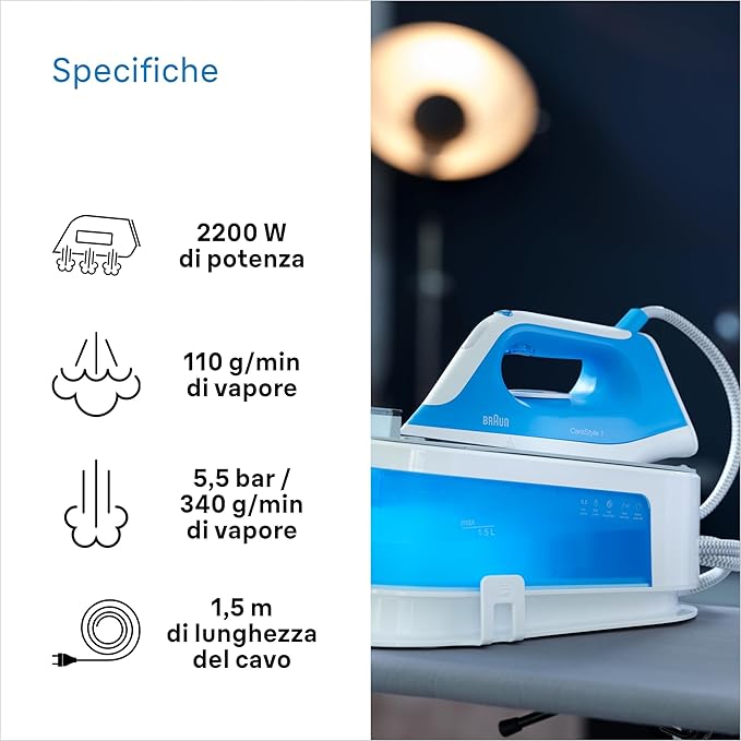 Braun Carestyle1 Ferro da stiro