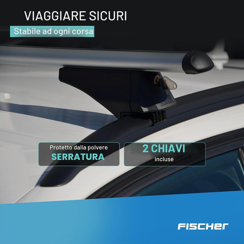 FISCHER Barre portapacchi CrossLine L