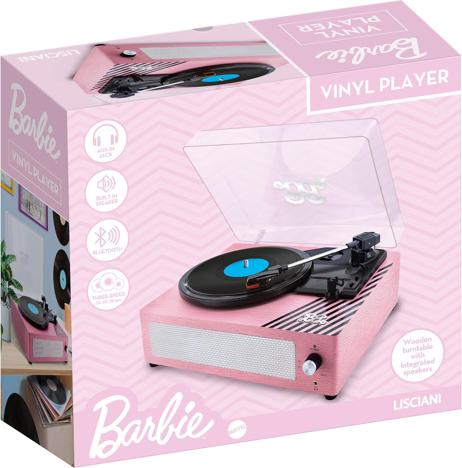 BARBIE VINYL PLAYER