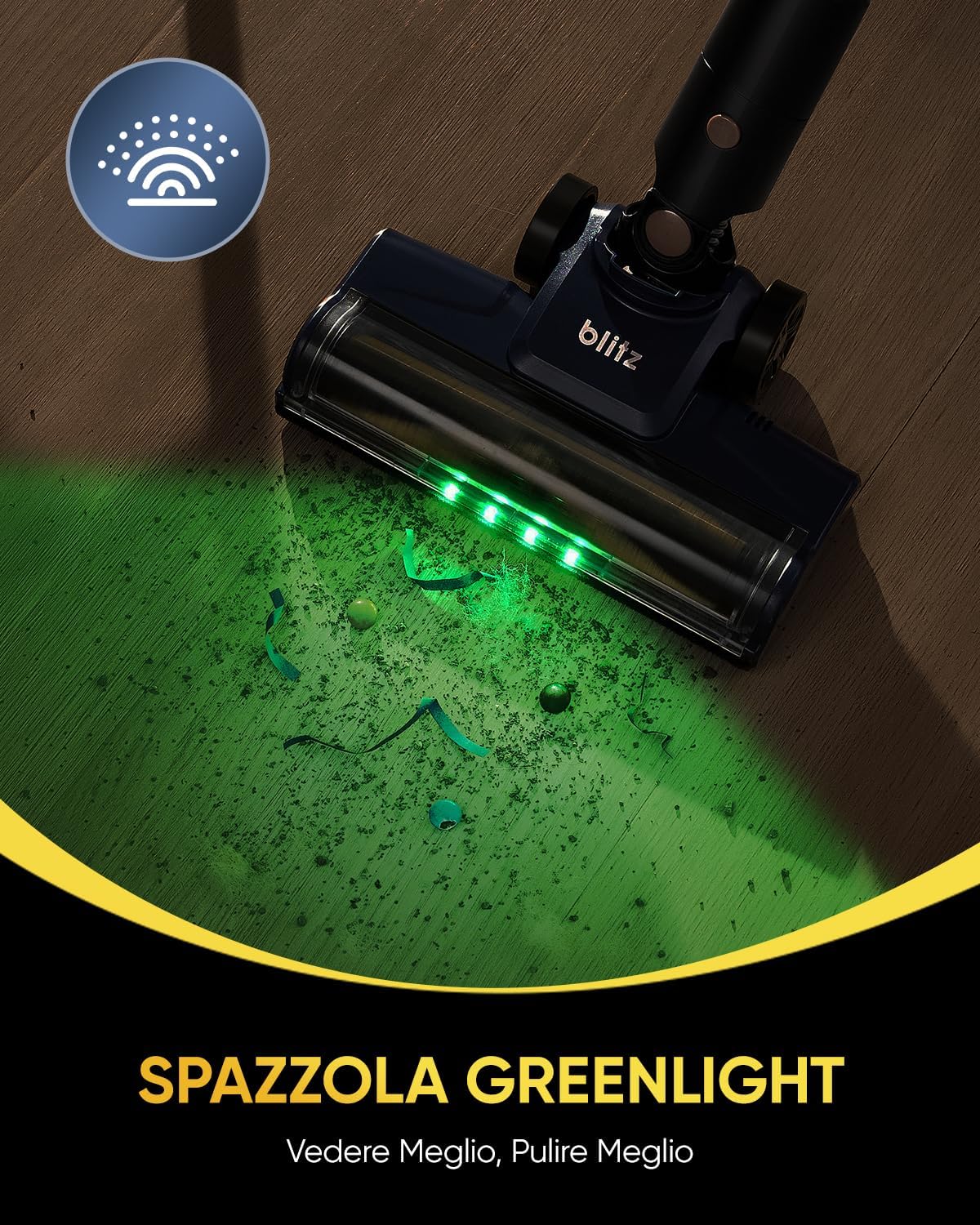Vexilar V12 Aspirapolvere Lava pavimenti Senza Fili