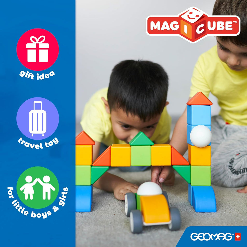 Geomag - Magicube 1+ Shapes - Blocchi Magnetici per Bambini