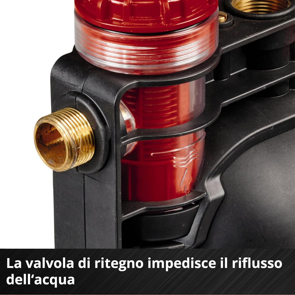 Einhell Pompa autoadescante a batteria AQUINNA 36/38 F LED