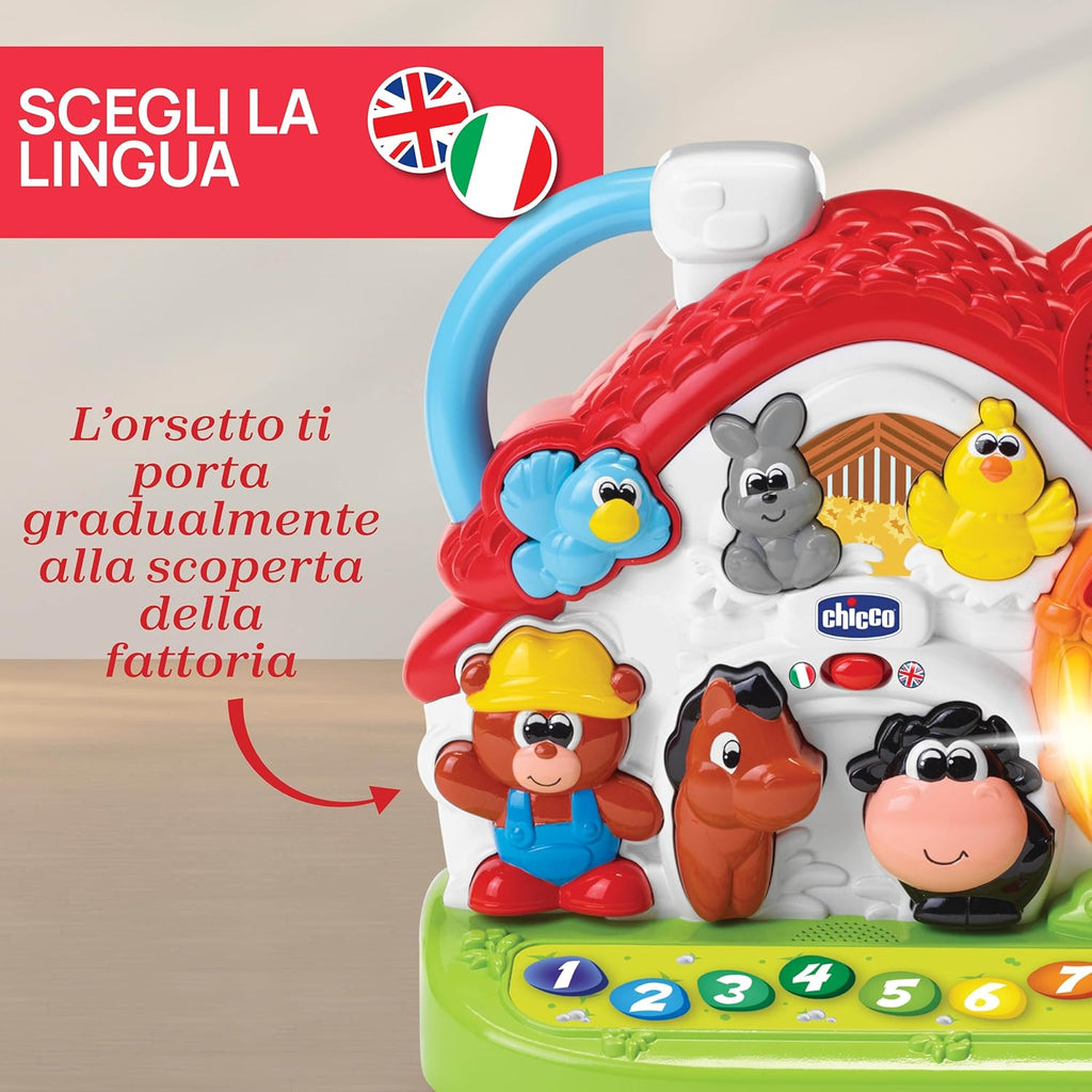 Chicco Fattoria Parlante Bilingue Italiano/Inglese