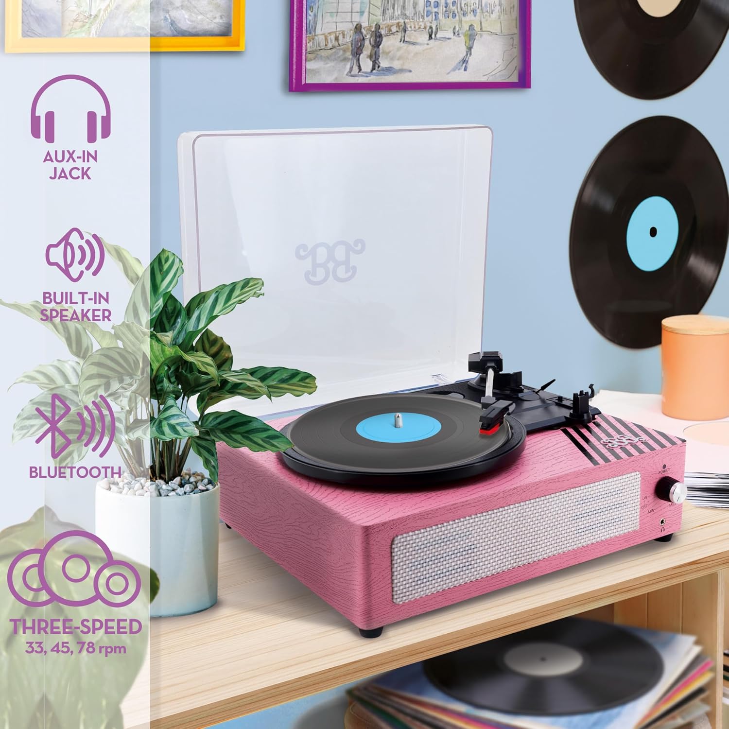 BARBIE VINYL PLAYER