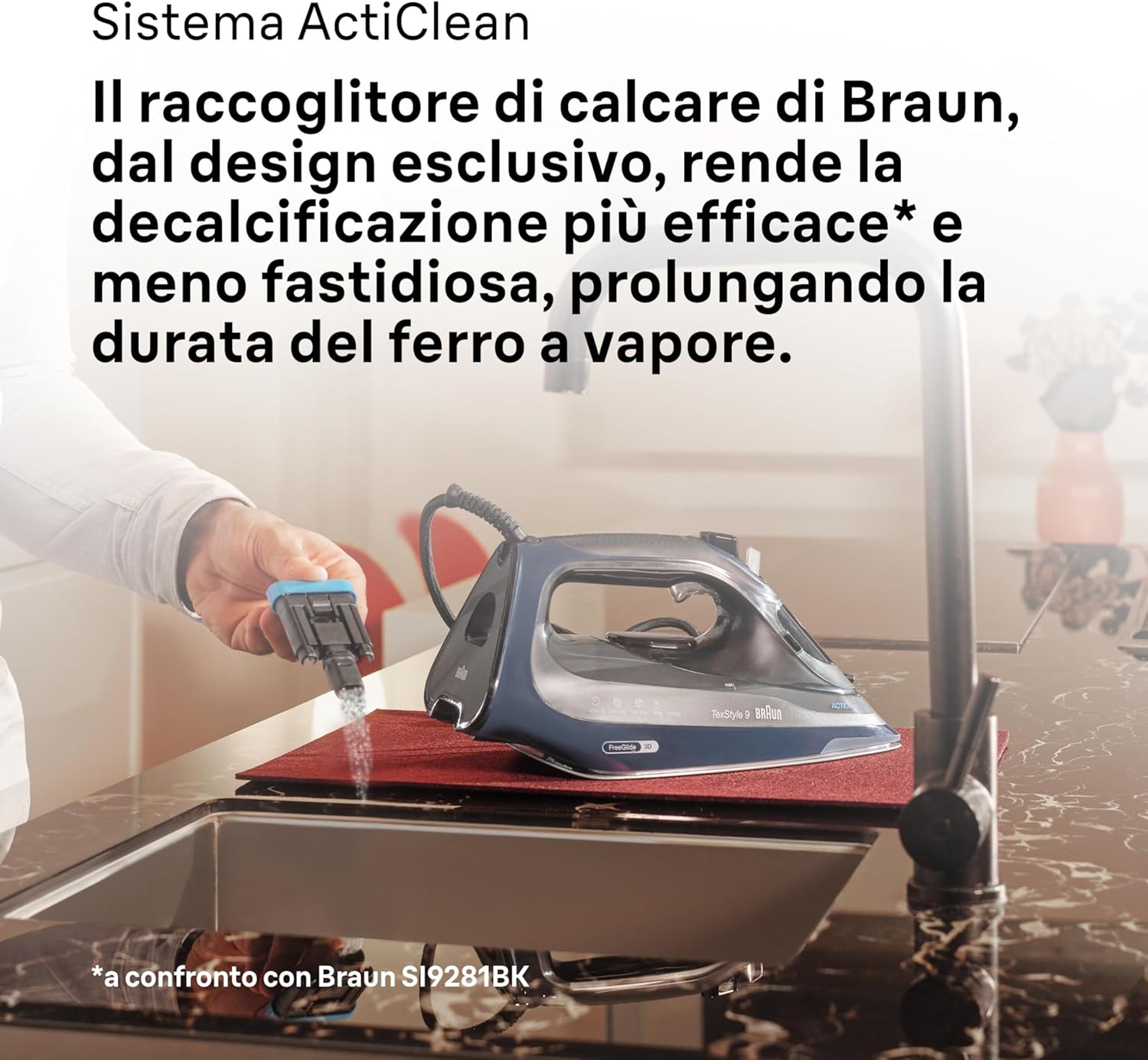 Braun TexStyle 9 SI9682DB Ferro da Stiro a vapore