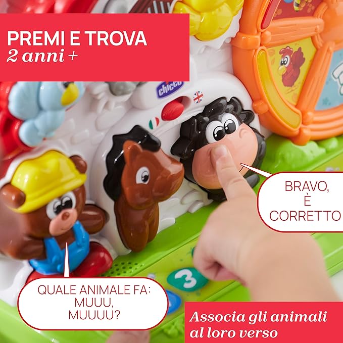 Chicco Fattoria Parlante Bilingue Italiano/Inglese