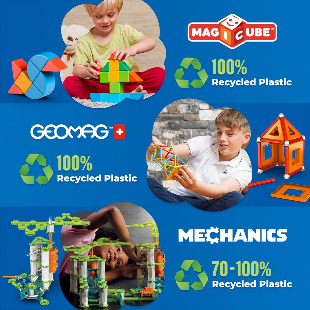 Geomag - Magicube 1+ Shapes - Blocchi Magnetici per Bambini