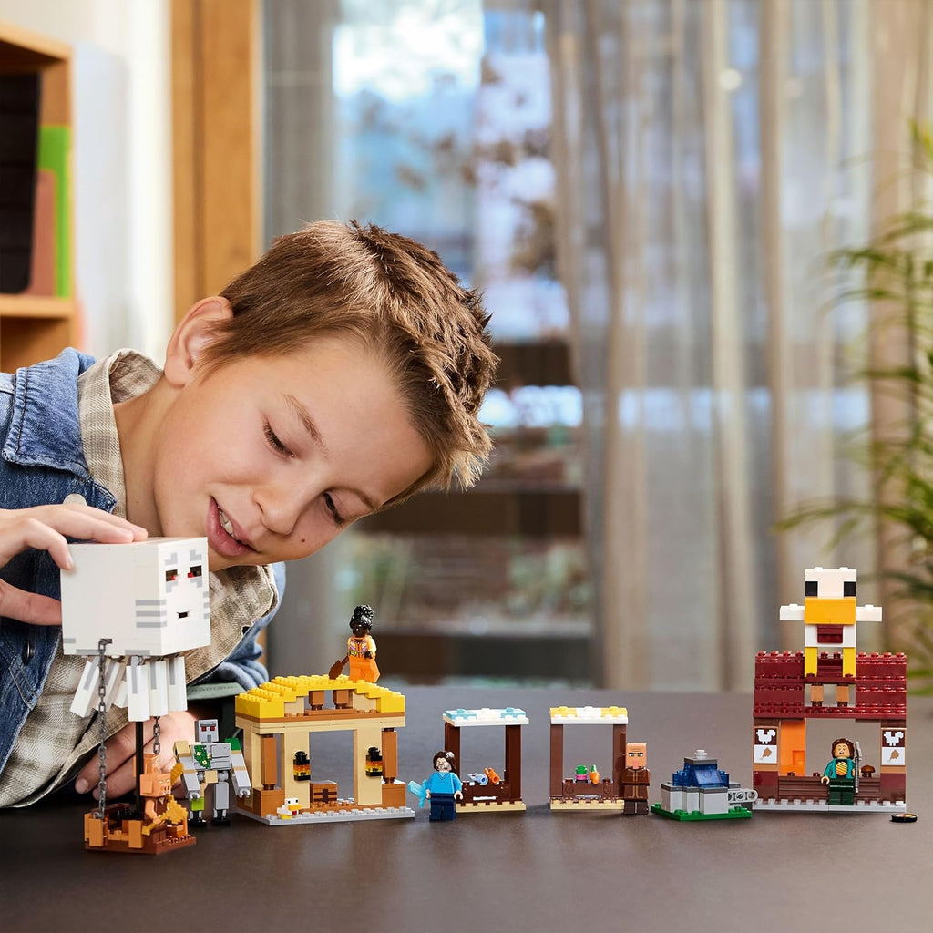 LEGO Minecraft Attacco al Villaggio del Ghast-Pallone
