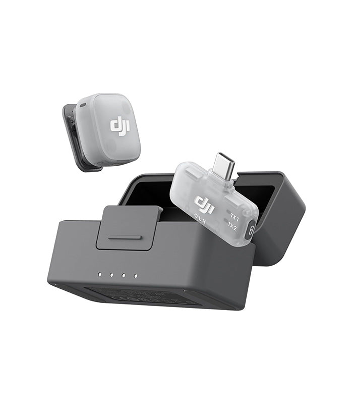 DJI Mic Mini 2 (1 TX + 1 RX mobile + Custodia di ricarica)