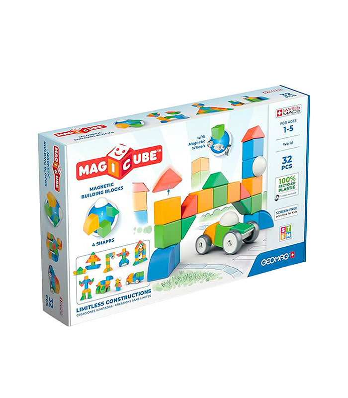 Geomag - Magicube 1+ Shapes - Blocchi Magnetici per Bambini