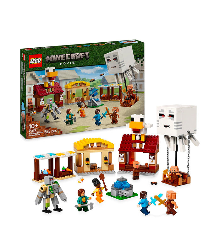 LEGO Minecraft Attacco al Villaggio del Ghast-Pallone